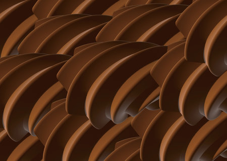 Whipped Cream , Chocolate , 3D , Backgroundの写真素材