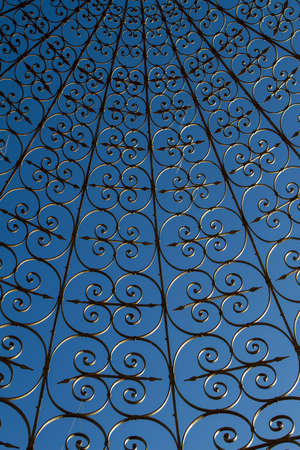 ornamental wrought iron domeの写真素材