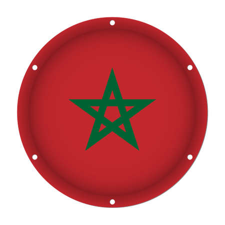 Metallic ball flag design.のイラスト素材