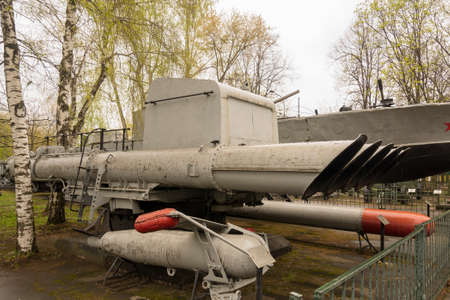 Russian Military Anti Boat Torpedo Launcher Systemのeditorial素材