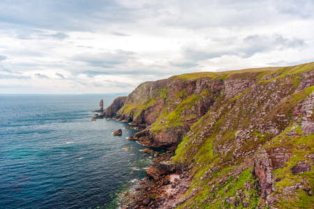 Old Man of Stoer, Scotland, UK, NC500, North Coast 500の写真素材