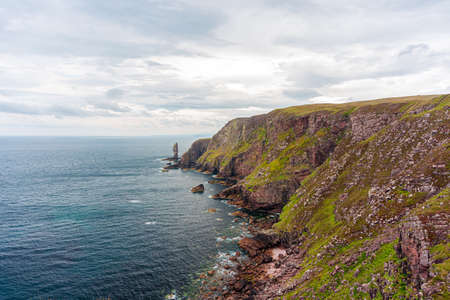 Old Man of Stoer, Scotland, UK, NC500, North Coast 500の写真素材