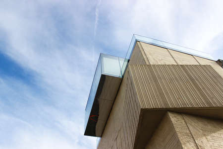 An exterior facade of Museum of Architectural Drawing in Berlin,Germany designed by SPEECH Architectural Office.のeditorial素材
