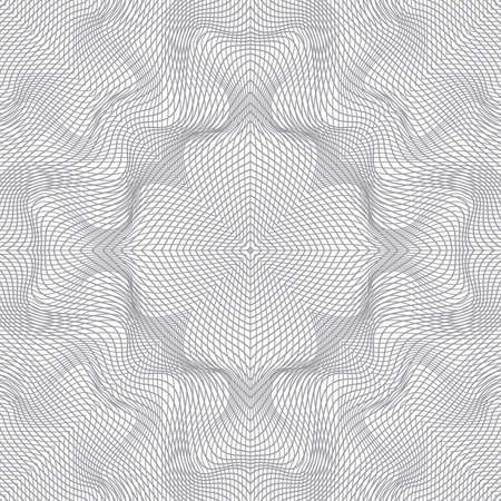illustration of tangier grid, abstract guilloche backgroundのイラスト素材