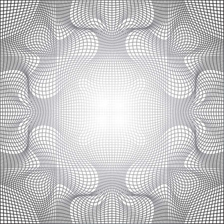  illustration of tangier grid, abstract guilloche backgroundのイラスト素材