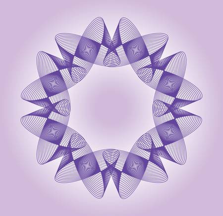 Abstract floral background in pink color,  illustrationのイラスト素材