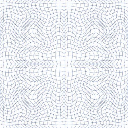 Vector illustration of tangier grid, abstract guilloche backgroundのイラスト素材