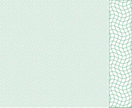 Vector seamless illustration of tangier grid, abstract guilloche backgroundのイラスト素材