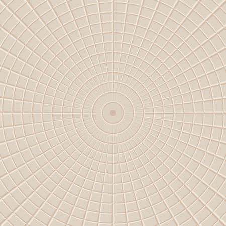 Radial square abstract waffle backgroundのイラスト素材