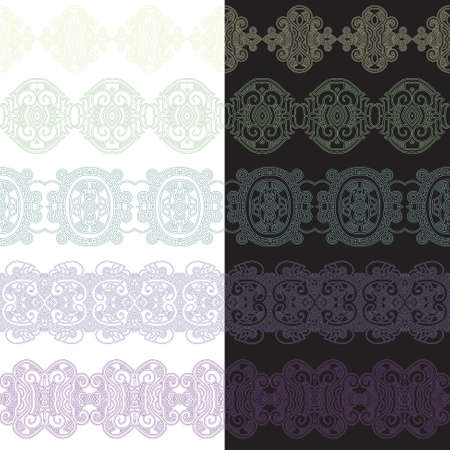 Ornamental seamless patternのイラスト素材