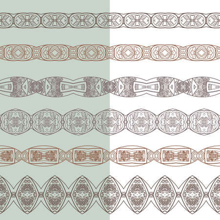 Ornamental seamless patternのイラスト素材