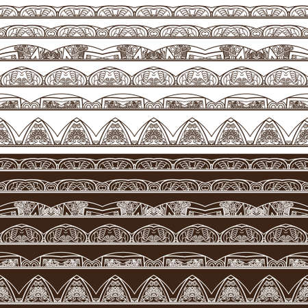 Ornamental seamless patternのイラスト素材