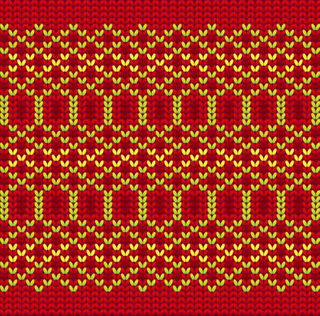 Knitted wool backgroundのイラスト素材