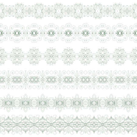 Ornamental floral seamless patternのイラスト素材