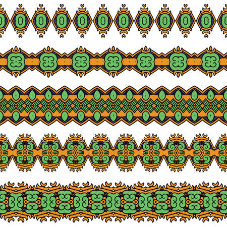 Ornamental seamless patternのイラスト素材