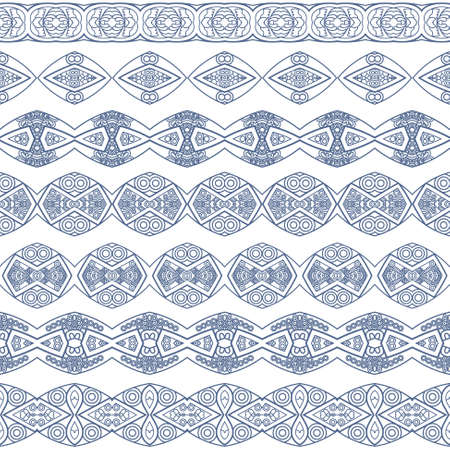 Ornamental seamless patternのイラスト素材