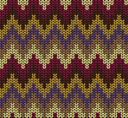 Knitted wool vector backgroundのイラスト素材