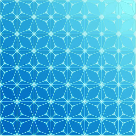 Abstract Blue Geometrical Backgroundのイラスト素材