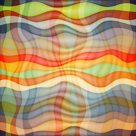 Abstract Design Creativity Background of Colorful Waves のイラスト素材