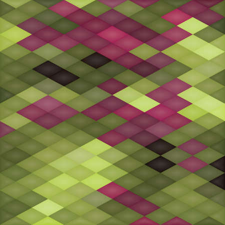 Abstract Square Multicolored Mosaic Background. Vector Illustration EPS10