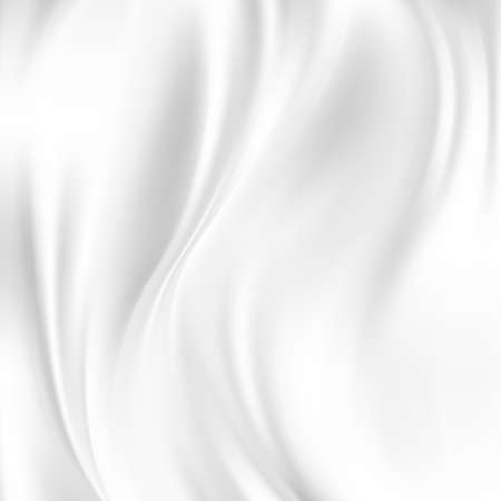 White Silk Fabric for Drapery Abstract Background, Mesh Vector Illustration White Silk Fabric for Drapery Abstract Background, Mesh Vector Illustration
