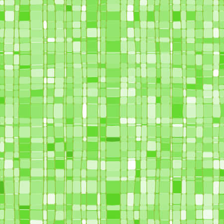 Abstract Green Square Geometrical Background, Vector Illustrationのイラスト素材