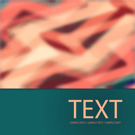 Vector Abstract Background for Design. Textural Banner in Grunge Styleのイラスト素材