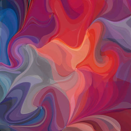 Multicolored Original Watercolor Painting Backgroundのイラスト素材