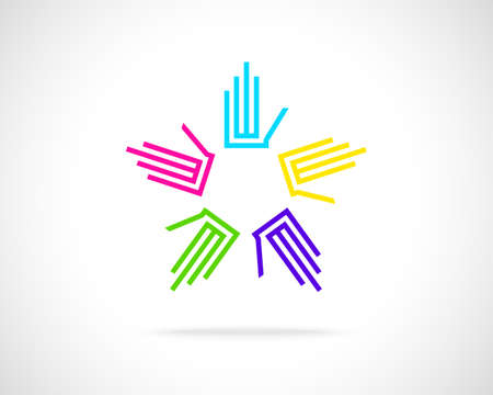 Abstract Design Template. のイラスト素材