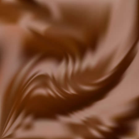 Abstract Chocolate Background, Brown Drapery Silk, Illustrationのイラスト素材