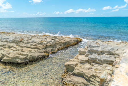Scenic view of la belle creole on the Caribbean island of st.maarten/st.martinの写真素材