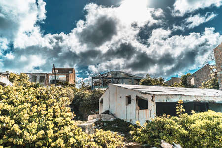 Scenic view of la belle creole on the Caribbean island of st.maarten/st.martinの写真素材