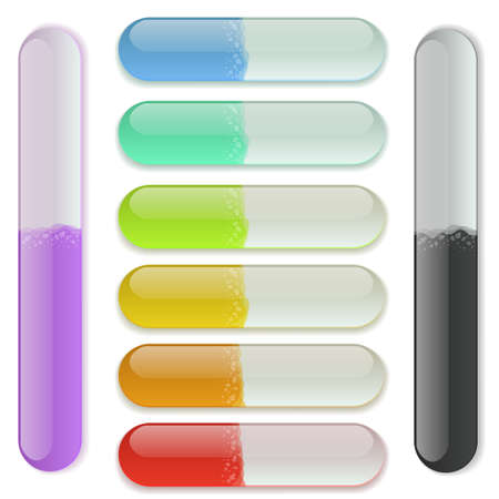 Download bar with liquid for your web designのイラスト素材