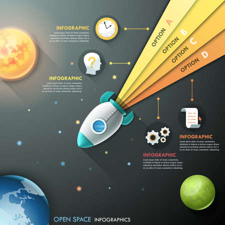 Modern Infographic Templateのイラスト素材