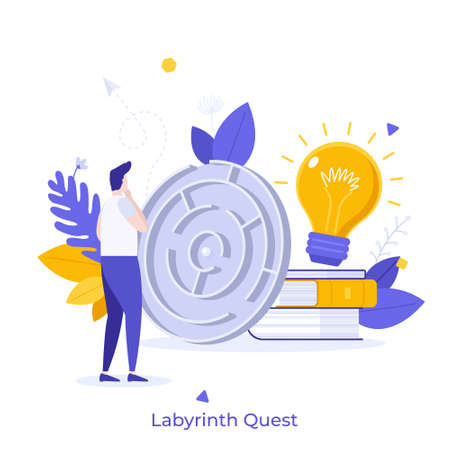 Abstract character conceptのイラスト素材