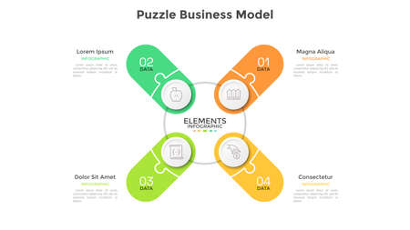 Modern Infographic Templateのイラスト素材