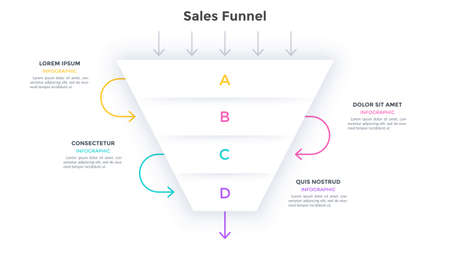 Modern Infographic Options Bannerのイラスト素材