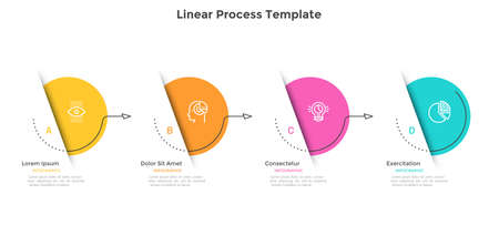 Modern Infographic Vector Templateのイラスト素材
