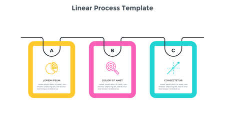Modern Infographic Options Bannerのイラスト素材