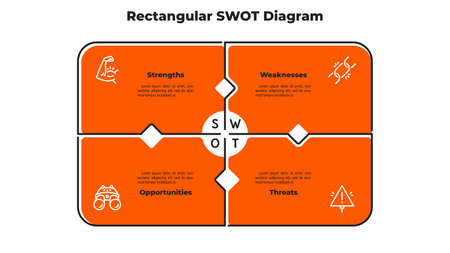 Modern Infographic Options Bannerのイラスト素材