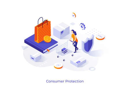 Isometric Vector Illustration For Websiteのイラスト素材