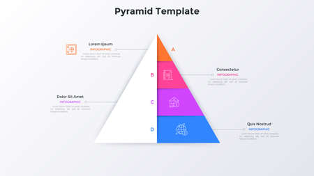 Modern Infographic Vector Bannerのイラスト素材