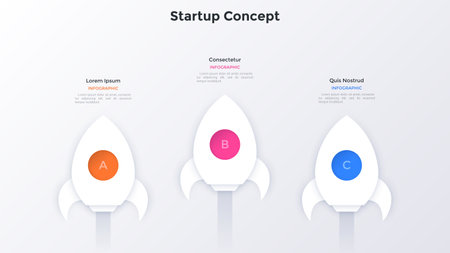 Modern Infographic Vector Bannerのイラスト素材