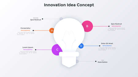 Modern Infographic Vector Bannerのイラスト素材