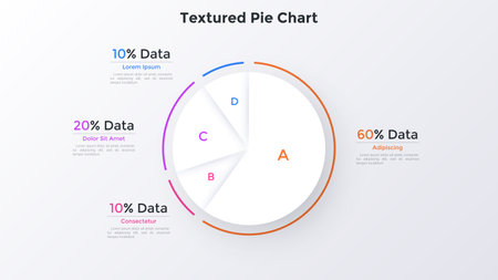 Modern Infographic Vector Bannerのイラスト素材
