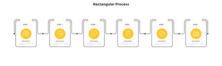 Modern Infographic Vector Bannerのイラスト素材