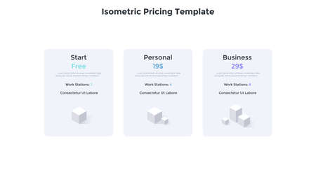 Modern Infographic Vector Templateのイラスト素材