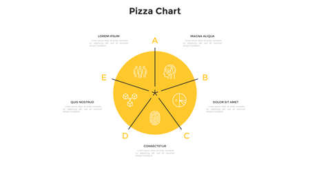 Modern Infographic Vector Templateのイラスト素材