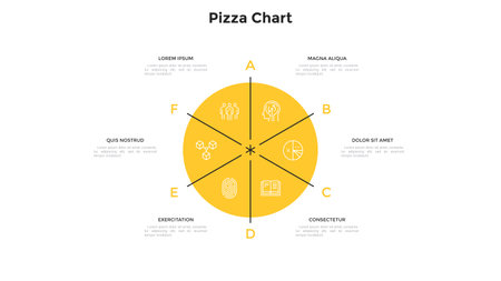 Modern Infographic Vector Templateのイラスト素材