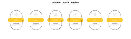 Modern Infographic Vector Templateのイラスト素材